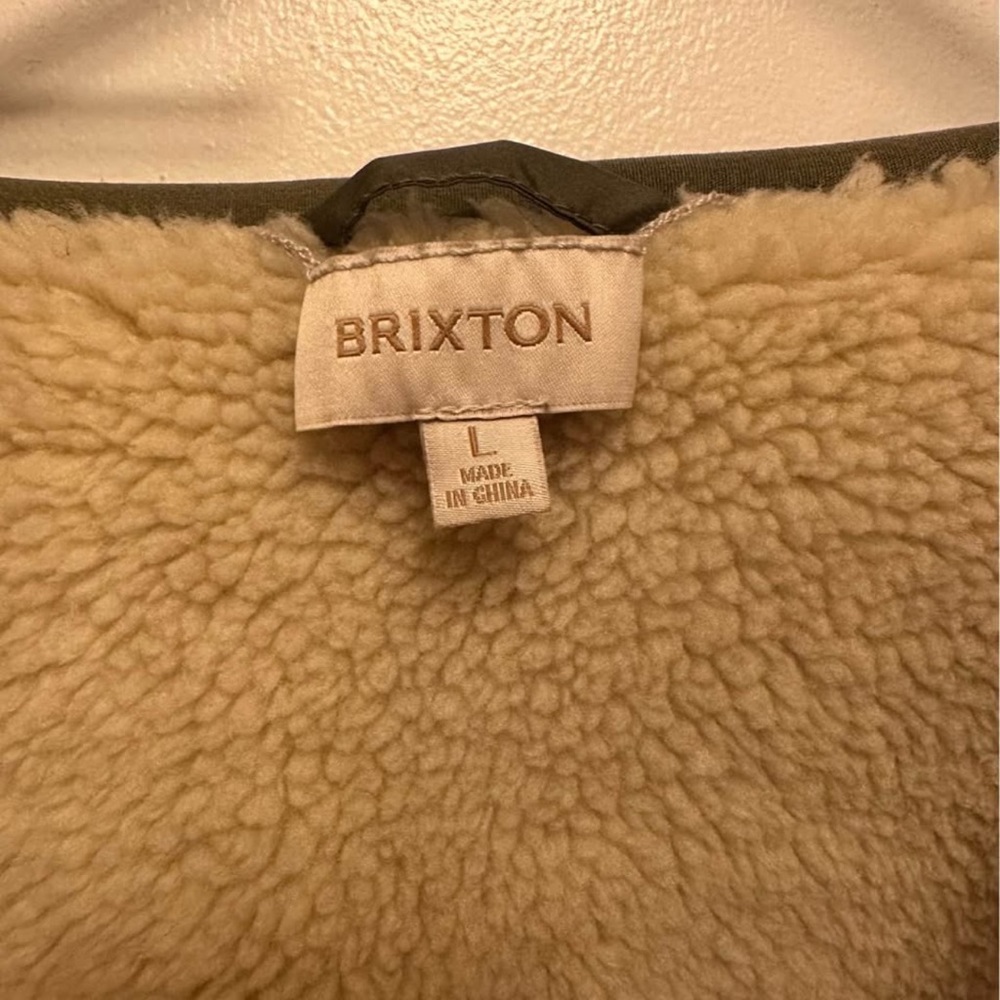 Brixton Sherpa Reversible Padded Jacket sz L